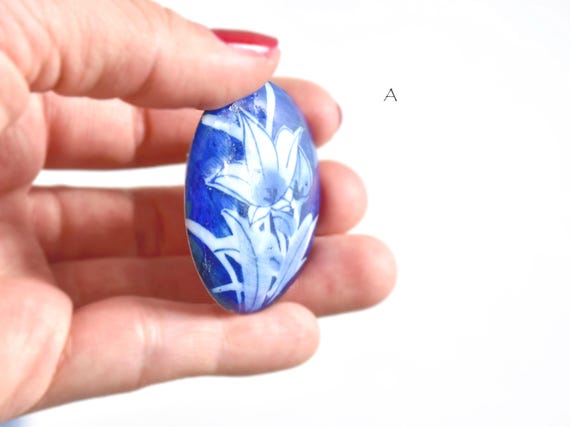 Kiyomizu-Yaki Floral Brooch