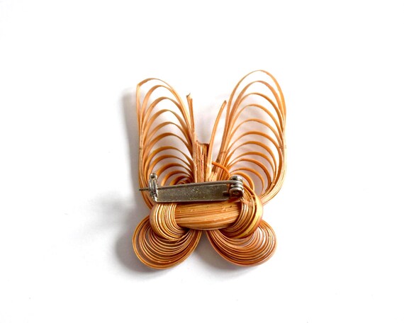 Handcrafted Bamboo Brooch