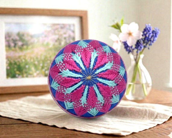 Japanese Temari Folk Art Ball