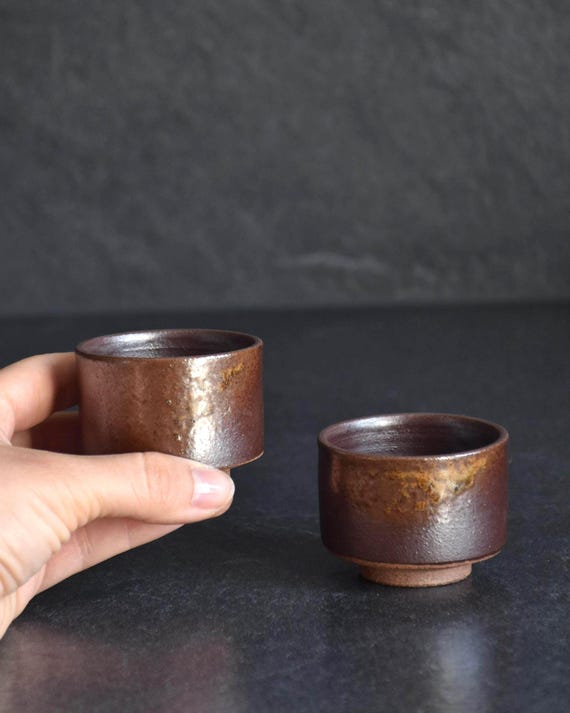 Tanba Ware Sake Cups
