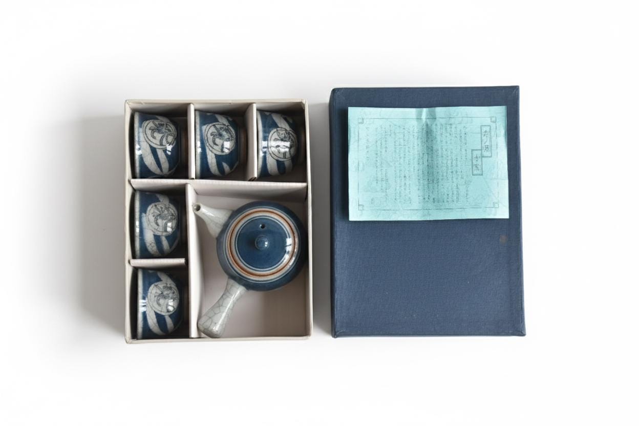 Imari Ceramic Sencha Set