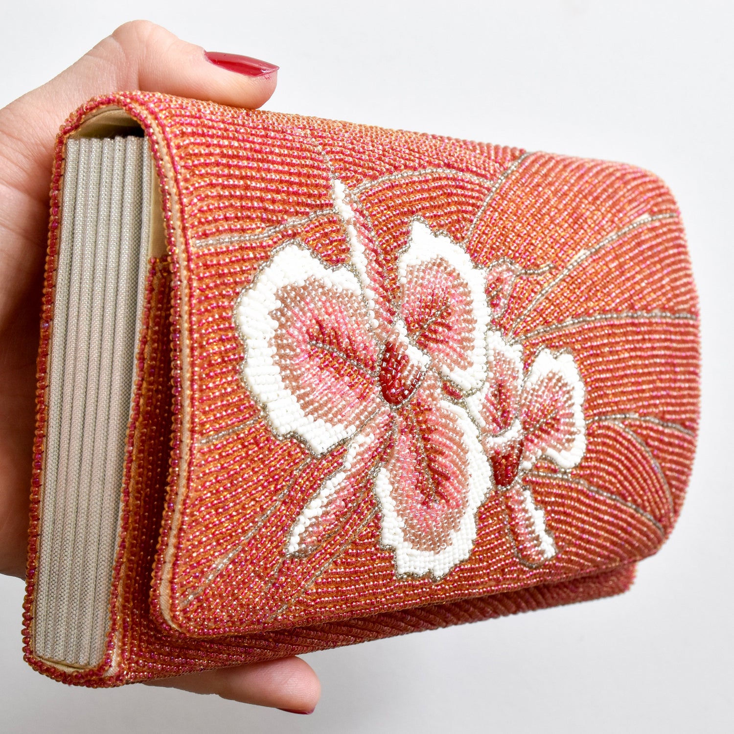 Vintage Japanese clutches and formal handbags crafted from Nishijin weave and antique kimono obi sashes.