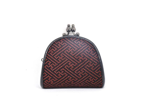 Japanese Deerskin Urushi Lacquer Pouch