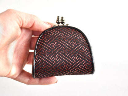 Japanese Deerskin Urushi Lacquer Pouch