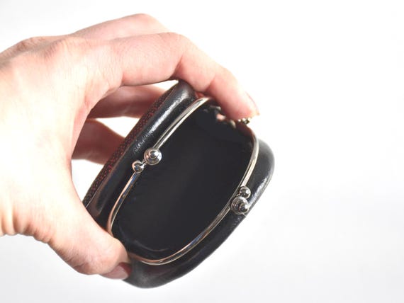 Japanese Deerskin Urushi Lacquer Pouch