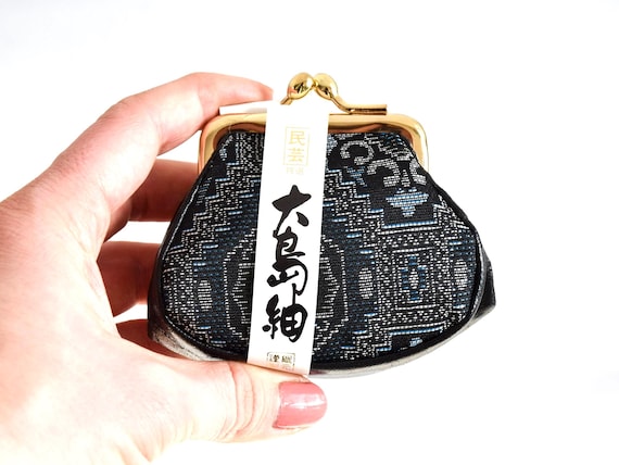 Oshima Tsumugi Style Coin Purse