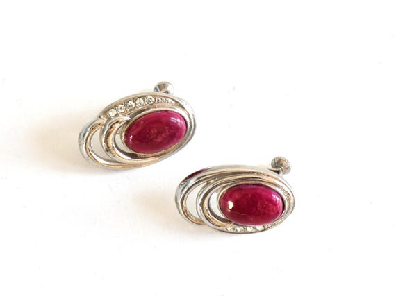Japanese Cloisonné Sakura Earrings