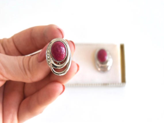 Japanese Cloisonné Sakura Earrings