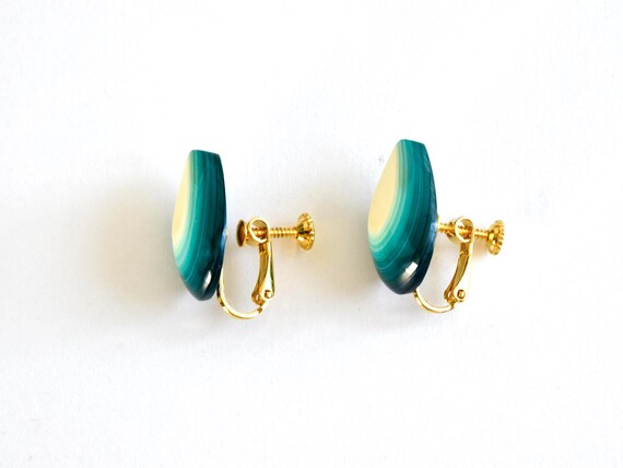 Aizu-Nuri Teardrop Lacquer Earrings