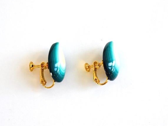 Japanese Lacquer Clip-On Earrings