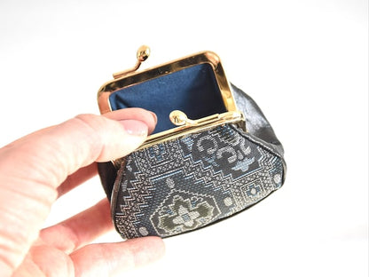 Oshima Tsumugi Style Coin Purse
