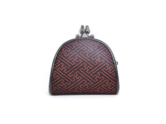 Japanese Deerskin Urushi Lacquer Pouch