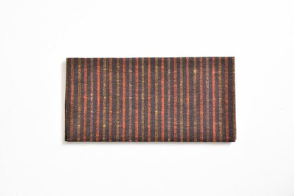 Woven Stripe Fabric Wallet