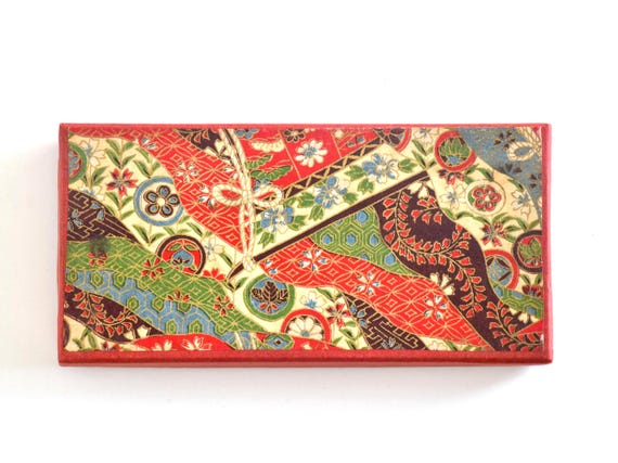 Washi Paper Chopstick Rests Set Of 5, Kimono Pattern