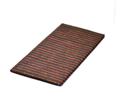 Woven Stripe Fabric Wallet