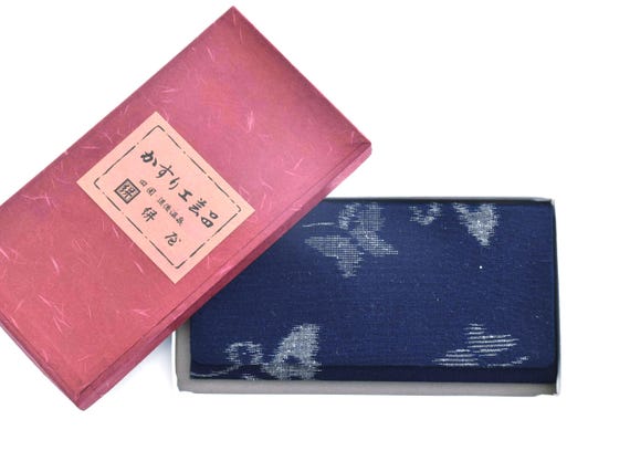 Indigo Kasuri Long Wallet