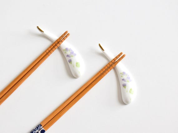 Japanese Porcelain Chopstick Rest Set