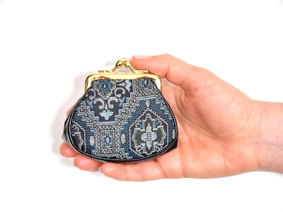Oshima Tsumugi Style Coin Purse