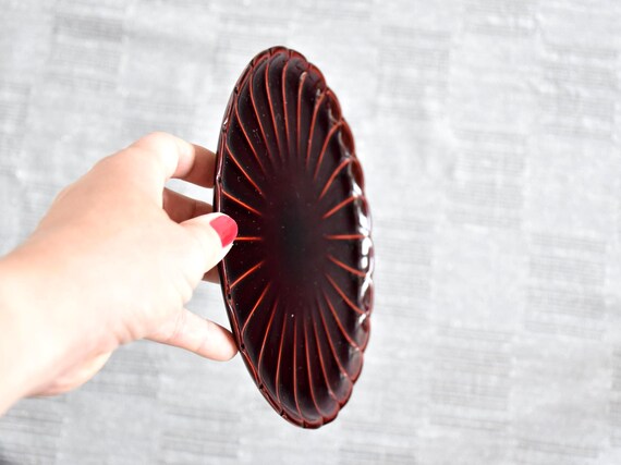 Japanese Chrysanthemum Urushi Lacquer Plate
