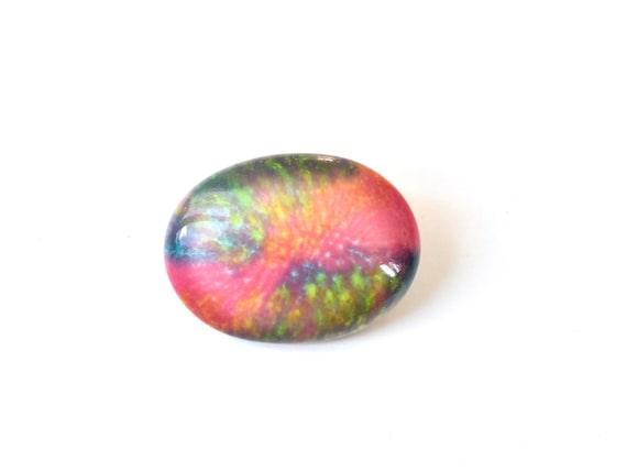 Kutani Ceramic Brooch