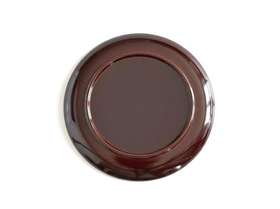 Japanese Chrysanthemum Urushi Lacquer Plate