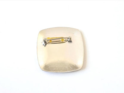 Japanese Cloisonne Floral Brooch