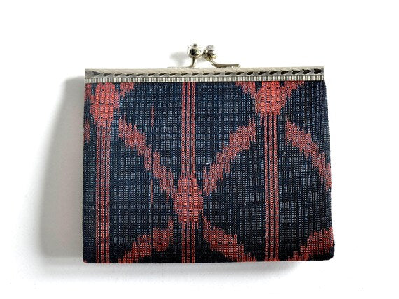 Iyo Kasuri Geometric Wallet