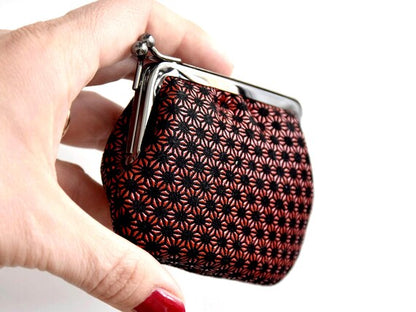 Japanese Inden Deerskin Coin Purse