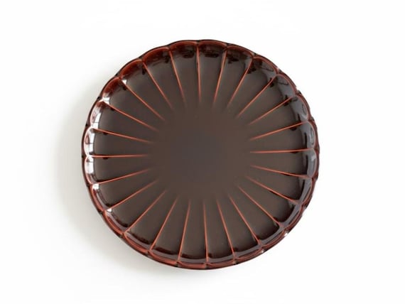 Japanese Chrysanthemum Urushi Lacquer Plate