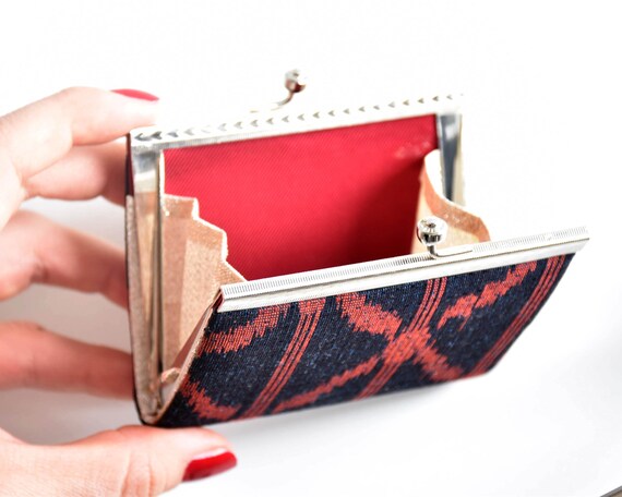 Iyo Kasuri Geometric Wallet