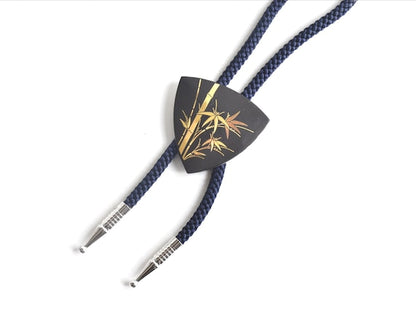 Japanese Damascene Bolo Tie