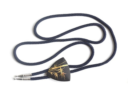 Japanese Damascene Bolo Tie