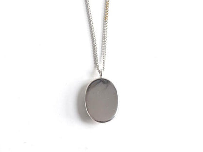Kutani Porcelain Floral Pendant Necklace
