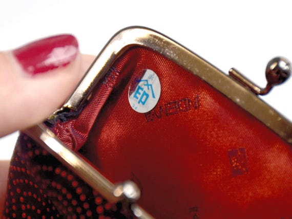 Inden Deerskin Urushi Lacquer Pouch