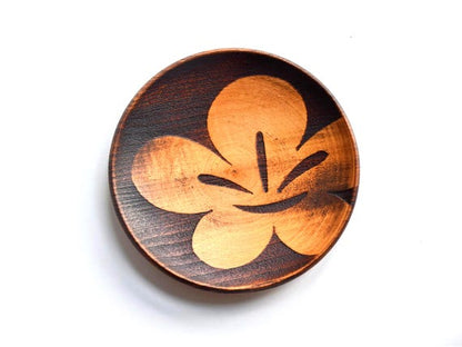 Kaga-Bori Wooden Coasters (Set Of 5)