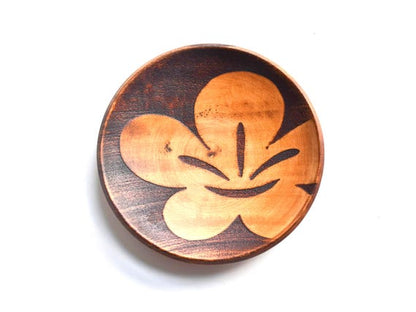 Kaga-Bori Wooden Coasters (Set Of 5)