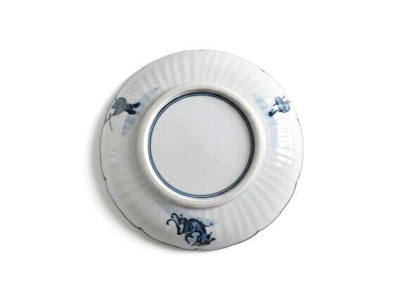 Kiyomizu-Yaki Tōsai Sometsuke Plates (Set Of 2)