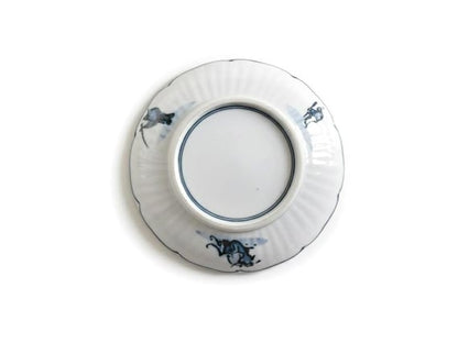 Kiyomizu-Yaki Tōsai Sometsuke Plates (Set Of 2)