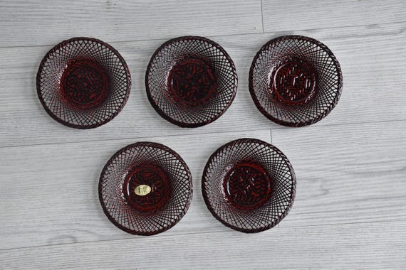 Japanese Cold Tea Set: Glass, Urushi Lacquer & Bamboo