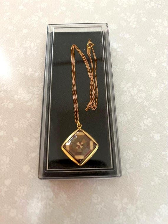 Yosegi Zaiku Pendant Necklace