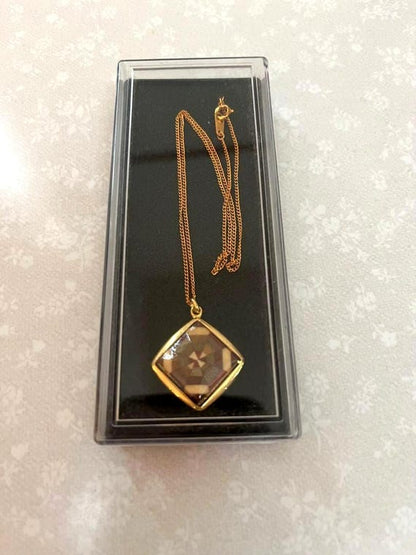 Yosegi Zaiku Pendant Necklace