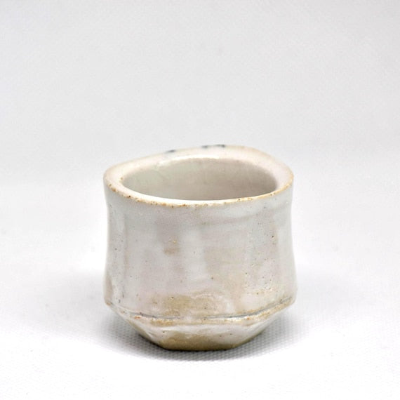 Kikyogama Mino Ware Bamboo Guinomi Sake Cups (Set Of 5)