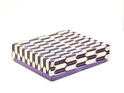 Red Kasuri Fabric Wallet