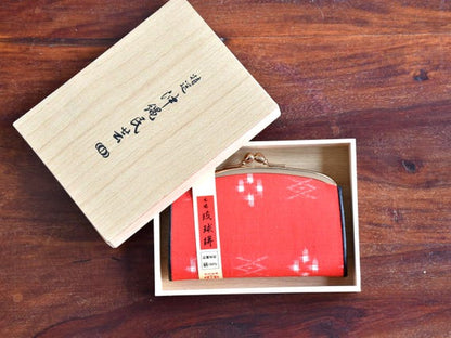 Ryukyu Kasuri Silk Wallet