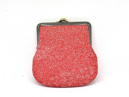 Red Silk Clasp Coin Purse