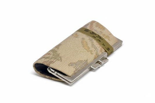 Oshima Tsumugi Silk Coin Purse