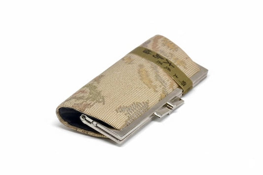 Oshima Tsumugi Silk Coin Purse