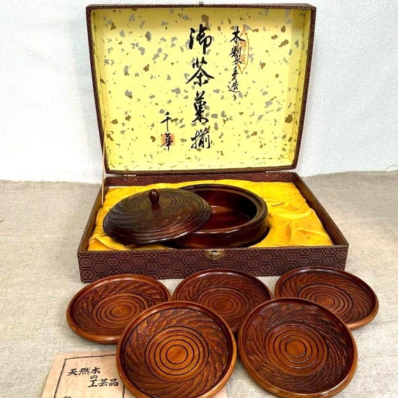 Wabi Sabi Urushi Lacquer Tea Set