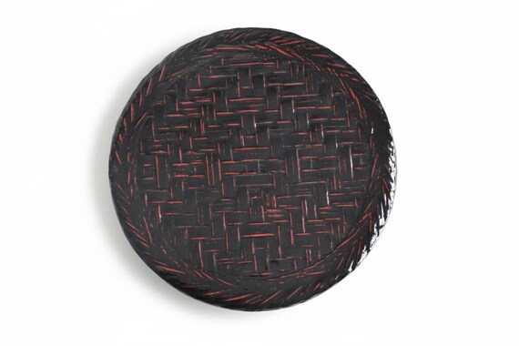 Rantai Lacquerware Tray And Bowl Set