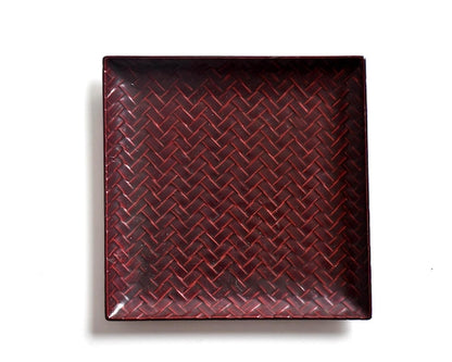 Kurume Rantai Lacquer Plates (Set Of 5)